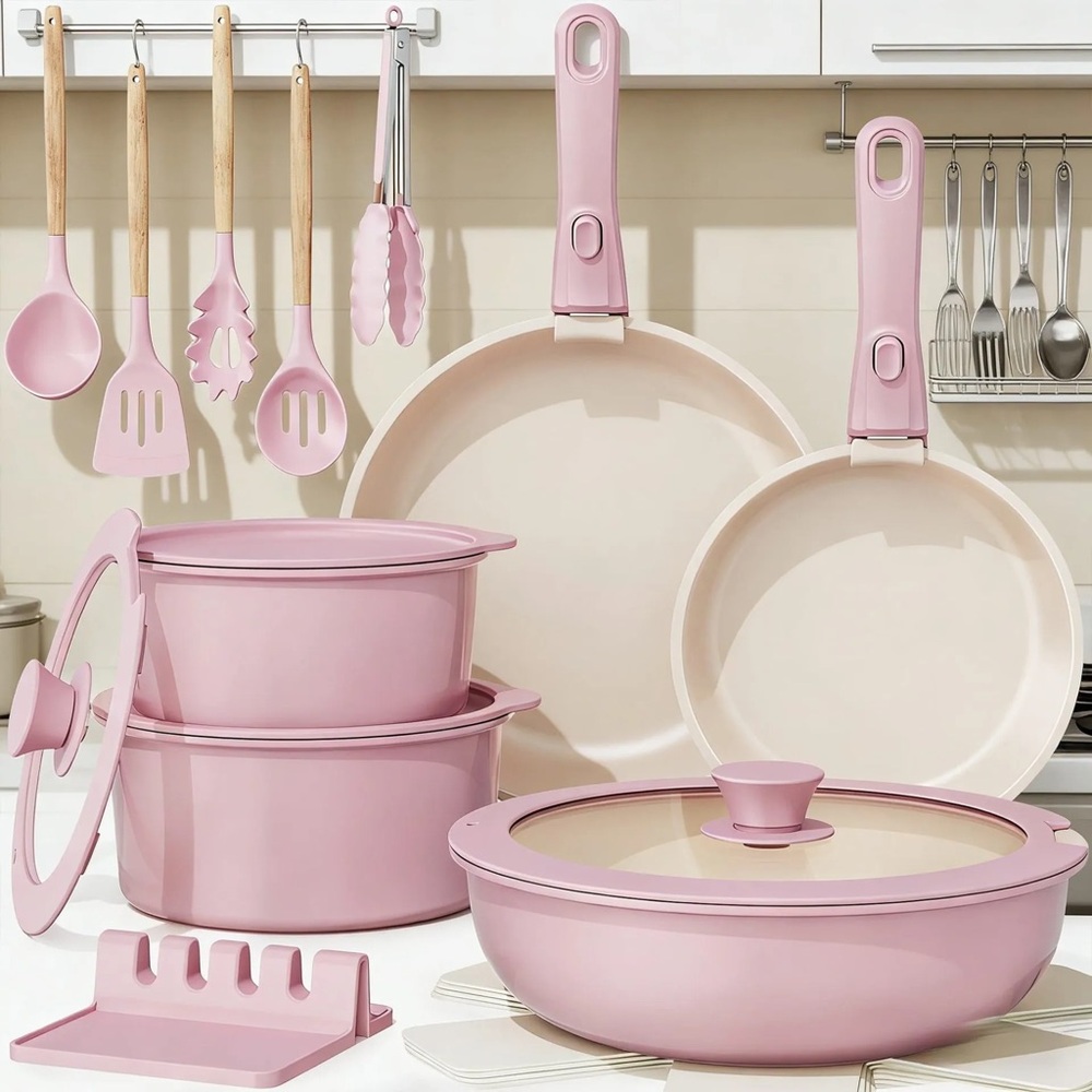 Pink Cookware Set - Picture 4 of 4